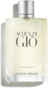 Armani beauty - Acqua di Gio - Eau de Toilette - Cologne for Men - Long Lasting Fragrance with Bergamot notes, Jasmine, White Musks, Patchouli & Cedarwood – 6.7 Fl Oz