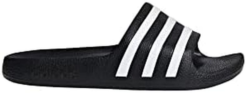 Adidas Unisex Kids Adilette Aqua,black /white /black,4