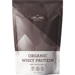 The Organic Protein Co. – Chocolate Organic Whey Protein Powder | Additive Free, Undenatured, Bioactive, UPF Free, Emulsifier Free, Primarily Grass Fed, Vegetarian, Gluten Free - 1.2kg