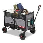 Radio Flyer The Beast MVP Wagon, Heavy Duty Kid & Cargo Folding Wagon, Collapsible Wagon Cart for Ages 1.5+