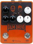 Keeley D&M Drive Overdrive and Boost Pedal, Orange (KDMDrive)