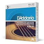 D'Addario EJ16-3D Phosphor Bronze L
