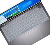 Capsa Silicone Keyboard Cover for Dell Inspiron 14 7000 7415 7425 2-in-1 Laptop-Clear