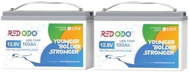 Redodo 12V 100Ah LiFePO4 Battery, L