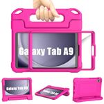 Samsung Galaxy Tab A9 Case Kids 8.7 inch 2023, TrendGate Lightweight Shockproof Samsung A9 Tablet Case Built-in Screen Protector and Handle Stand for Galaxy Tab A9 2023 & Tab A7 Lite 2021 8.7" - Pink