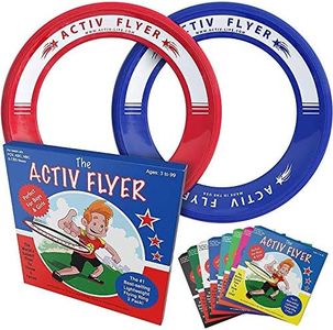 Activ Life Frisbee Rings - Best Gifts for Boys or Girls Christmas Stocking Stuffers for Kids Top Toys for Ages 4 5 6 6 8 9 10 11 Year Old Cool Family Fun Outdoor Xmas 2024 Presents Ideas