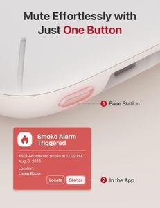 X-Sense Wi-Fi Smoke Alarm System – Smart Wireless Fire Detector