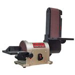 BUCKTOOL Belt Disc Sander 4 in x 36 in Belt and 6 in Disc Sander with 3/4HP Direct-Drive Motor and Portable Al Base, BD4603 Upgraded Model…