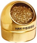 Hakko Tip Cleaning Wire and Holder, Gold