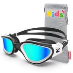 ZIONOR Kids Swim Goggles, G1MINI SE Anti-fog Clear Lens Swimming Goggles for Kid Child 6-14