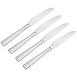 Viners Everyday Purity 4 Piece 18/0 Silver Stainless Steel Table Knife Set