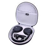 L LTGEM Hard Travel Carrying Case For Sony Wh-Ch720N/Wh-Ch520/Whch710N/Wh-Ch510 Noise Canceling Headphones,Black+Grey