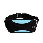 LXCN® Flex Waist Belt for Gym Workout for Men | Water Resistant | Running Belt for All Smart Phones Sports Waist Bag Waist with Adjustable Belt - - Multi Color