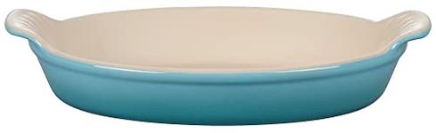 Le Creuset Heritage Stoneware Petite Oval Au Gratin Dish, Caribbean