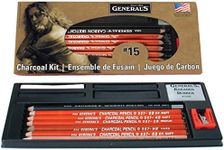 General Pencil Gen15 Charcoal Kit, 