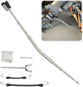 Hazztoll Adjustable Boat Transom Saver – Heavy-Duty Outboard Motor Support, Fits 28" to 59", Protects Transom & Motor Up to 150 HP