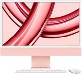 Apple 2023 iMac (24-inch, Apple M3 chip with 8‑core CPU and 10‑core GPU, 8GB Unified Memory, 256GB) - Pink