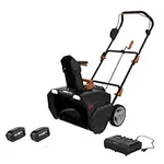 Worx 40V 20" Cordless Snow Blower Power Share with Brushless Motor - WG471 (Batteries & Charger Included)