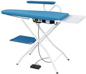 AEOLUS Professional Heated Vacuum Blowing Ironing Board AS01 Lightweight Foldable Thermostat Temperature Control Adjustable Height Ironing Arm Energy Efficiency A++ (44x16.5 in)