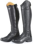 Shires Moretta Gianna Adults Leather Riding Boots - Black Adults 6 XW