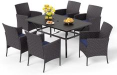 MFSTUDIO 7 Piece Patio Dining Set I