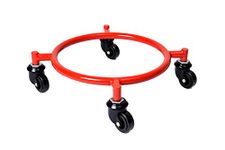 Satpuda’s RedTurtle Gas Cylinder Trolley an Ideal LPG Cylinder Trolley for Everyday use. (Colour: Red)