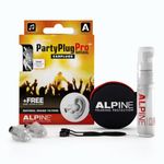 Alpine PartyPlug Ear Plugs for Concerts – Noise Cancelling Ear Plugs for Party and Clubbing – 23dB Premium Hearing Protection Against Loud Sound & Party Music – 1 Pair Reusable Earplugs (Pro Natural)