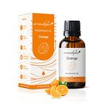 Aromahpure Fragrance Oil | 15 ml | Orange Aroma Oil for Home Fragrance | Best for Aromatherapy | Helps in Meditation | Used in Diffusers, Candles, Air Fresheners, Soaps, IFRA Certified