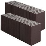 HEIHAK 24 Pack Sanding Blocks, Sponge Sanding Pads for Metal Wood and Wall, Polishing, 60/80 /100/120/180/220 Grits