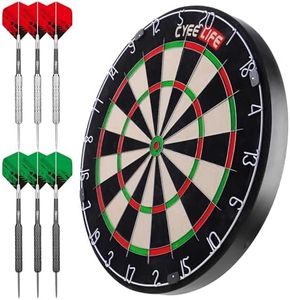 CyeeLife 18in PRO Dartboard Professional for Pro Players