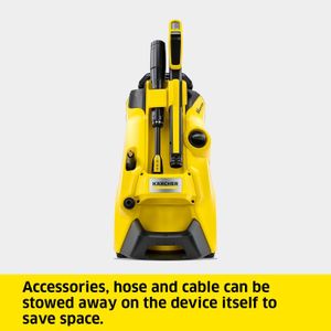 Kärcher K 4 Pressure Washer – High Power Outdoor Cleaning