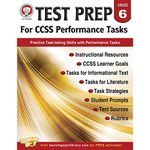 Test Prep for CCSS Performance Tasks, Grade 6