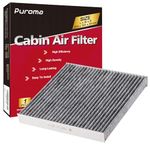 Puroma Cabin Air Filter with Activated Carbon, Compatible with CP285, CF10285, Toyota Camry, RAV4, Highlander, Corolla, Sienna, Tundra, Prius, 4Runner, Subaru Outback, Lexus, Scion, Land Rover, Jaguar