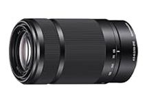 SONY E 55-210mm F4.5-6.3 Lens for SONY E-Mount Cameras (Black) (Renewed)