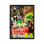 CodersParadise Travis Scott Astroworld Wall Poster Frames | Aesthetic A4 Poster Frames For Home, Living Room, Bedroom and Office | Wall Frames Artworks | Hanging Theme Posters