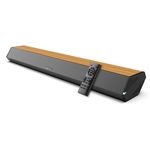 AIYIMA S03PRO Bluetooth Soundbar 4 speakers 80 Watt 2.0 Stereo Speaker Soundbar Bluetooth, Optical, AUX, USB and HDIM Inputs with IR Remote/Panel ButtonsSuitable be use with Home HIFI SoundBar Speaker