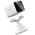 ieGeek Indoor Security Camera Wireless 1080P Wire-Free Mini WiFi Home Camera Indoor with Motion Detection, 2-Way Audio, Siren and APP Alert, 30ft Clear Night Vision, Works with Alexa