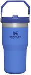 Stanley IceFlow Stainless Steel Tumbler - Vacuum Insulated Water Bottle for Home, Office or Car Reusable Cup with Straw Leak Resistant Flip Cold for 12 Hours or Iced for 2 Days, Iris, 20 oz / 0.59 L