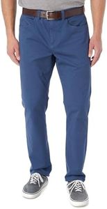 Fair Harbor The Horizon Stretch 5 Pocket Pant –– Men's Everyday Pant, 32-Inch Inseam –– Tailored Look and Stretchable Waistband, 4-Way Stretch Navy