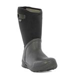 BOGS Men's Bozeman Mid-M Snow Boot, Black, 11 M US