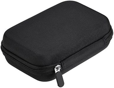 Hipiwe Hard Shell Essential Oil Carrying Case Holds 12 Bottles (Can hold 5ml, 10ml, &10ml Rollers) Travel Size Essential Oils Bag Organizer (Black)