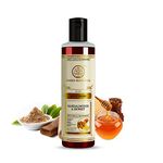 Khadi Natural Sandalwood & Honey Body Wash | Gentle Shower Gel for Healthy Skin | Body Wash for Calming Sunburns | Body Wash for Soft Skin | Suitable for All Skin Types | 210ml