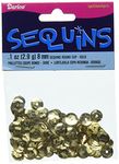 Darice 1408-22 Sequin Cup Gold 8MM 200PC