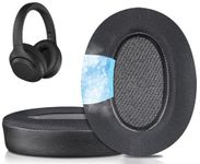 SOULWIT Cooling Gel Ear Pads Cushions for Sony WH-XB900N/WH-CH710N(WHCH710N WHCH710 CH710)/WH-CH720N(WHCH720 CH720)/WH-RF400(WHRF400)/MDR-RF895RK, Ear Pads Cushions with Noise Isolation Foam - Black