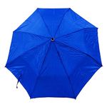 M2 Look: 3-Fold Umbrella, Water Proof | Rain, Sun & UV Rays Protection Umbrella (Blue)