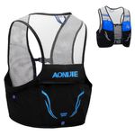 TRIWONDER Hydration Vest 2.5L Ultra Trail Running Backpack Hydration Pack Marathon Vest Lightweight Outdoor Hiking Cycling Daypack (Blue & Black - Only Vest, M/L - 35.4-40.2in)