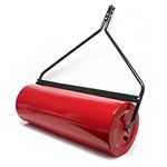 Lawn Roller 35x100cm for The Lawn Tractor fillable with Dirt Wiper