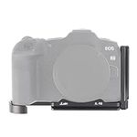 FOTGA Quick Release Plate L Bracket for Canon EOS R8 & RP Camera, Extendable Base Plate for Arca-Swiss Tripod, Vertical Plate for DJI RS2/RSC2/RS3/RS3 PRO/RS3 Mini Stabilizer (L Bracket)