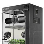 AC Infinity Advance Grow System PRO 4x4, 4-Plant Kit 120x120x200cm, WiFi-Integrated Grow Tent Kit, Dynamic Ventilation, Circulation, and LM301H EVO LED Lighting Control, 2000D Mylar Grow Tent