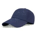 YAMEE Unisex Waterproof Baseball Cap Outdoor Hat Quick Dry Sun Hat [All Senson] (Blue)